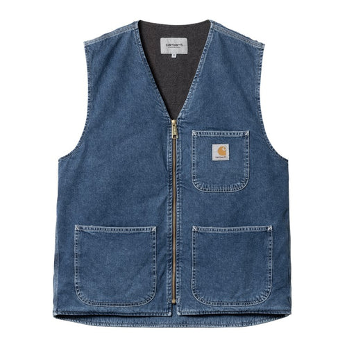 Carhartt WIP Chore Vest - Blue Stone Washed