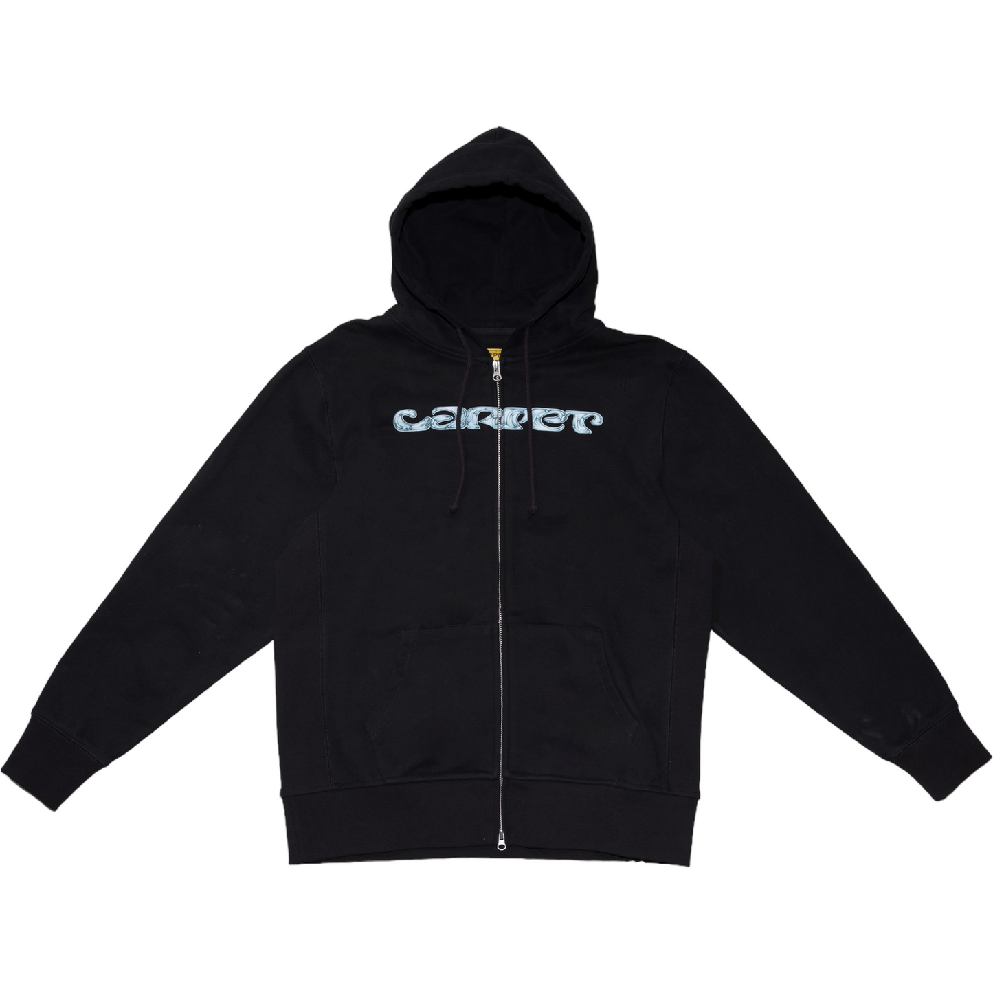 Carpet Company Chrome Zip Hoodie - Black