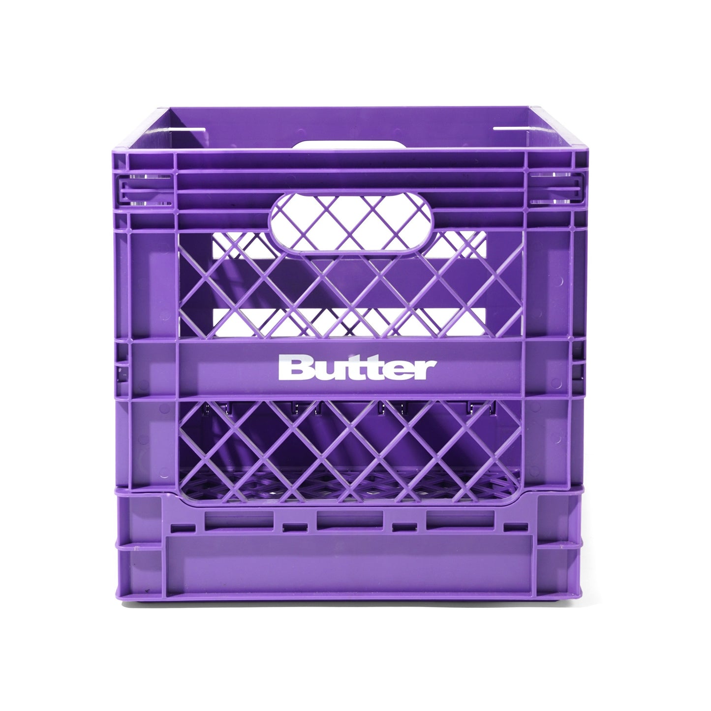 Butter Goods Collapsable Record Crate - Purple