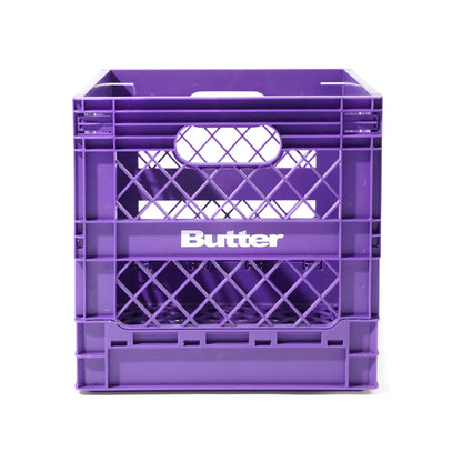 Butter Goods Collapsable Record Crate - Purple