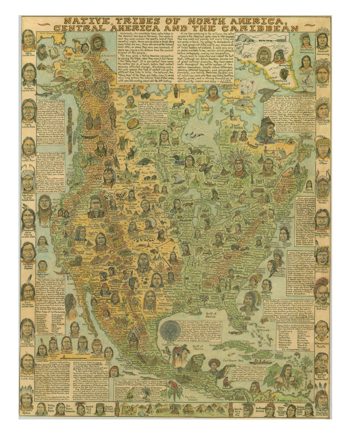 Colonialism Chad Dickson Native Tribes Of Turtle Island Central America And The Caribbean Deck - 8.5