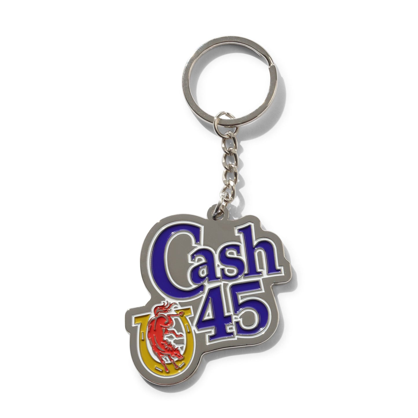 Cash Only Colt Keychain - Silver