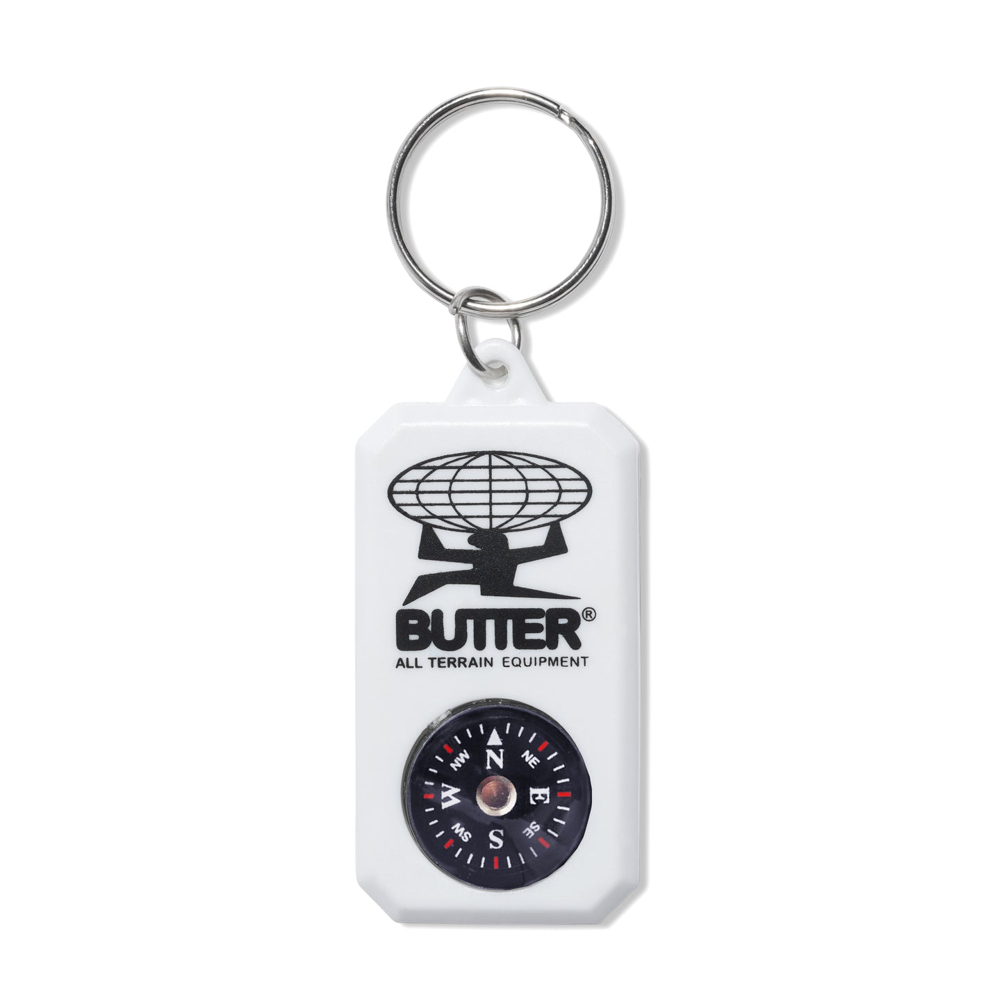 Butter Goods Terrain Compass Keychain