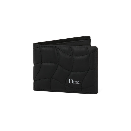 Dime Quilted Bifold Wallet - Black