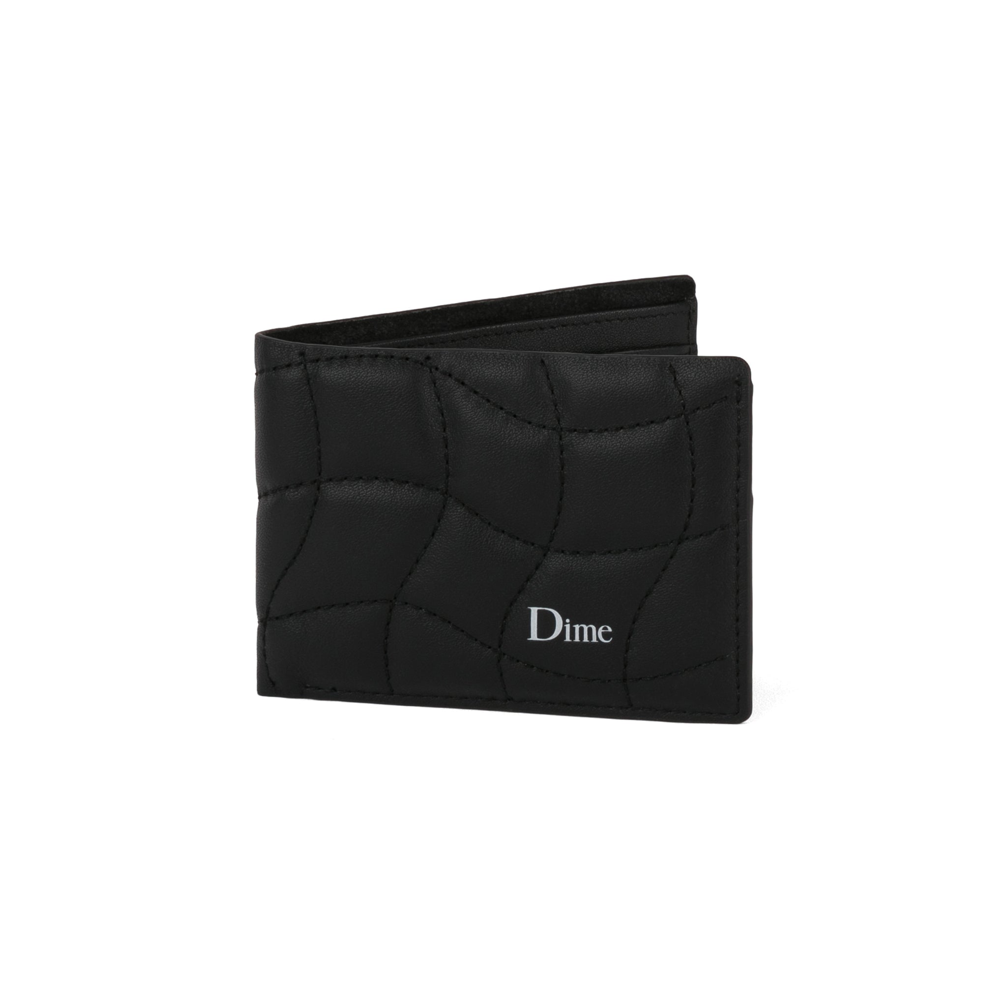 Dime Quilted Bifold Wallet - Black – Ninetimes Skateshop