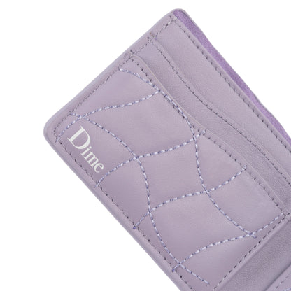 Dime Quilted Bifold Wallet - Lavender