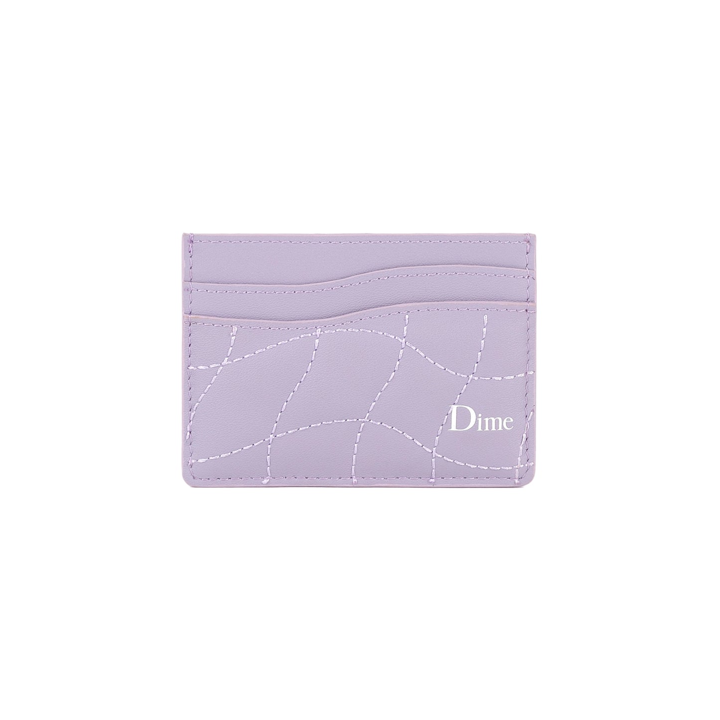 Dime Quilted Cardholder - Lavender