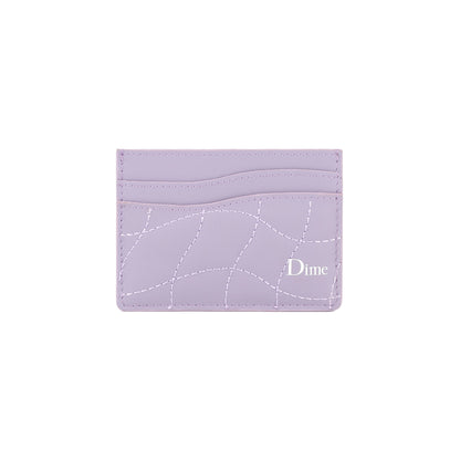 Dime Quilted Cardholder - Lavender