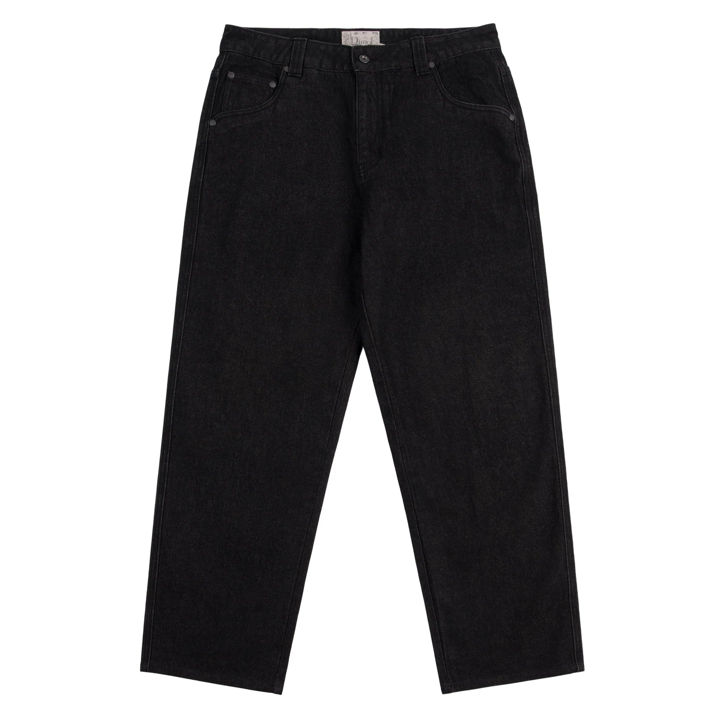 Dime Classic Relaxed Denim Pants - Black Washed