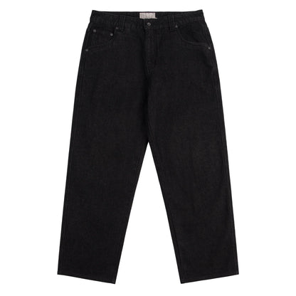 Dime Classic Relaxed Denim Pants - Black Washed