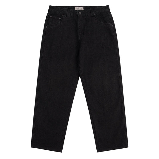 Dime Classic Relaxed Denim Pants - Black Washed