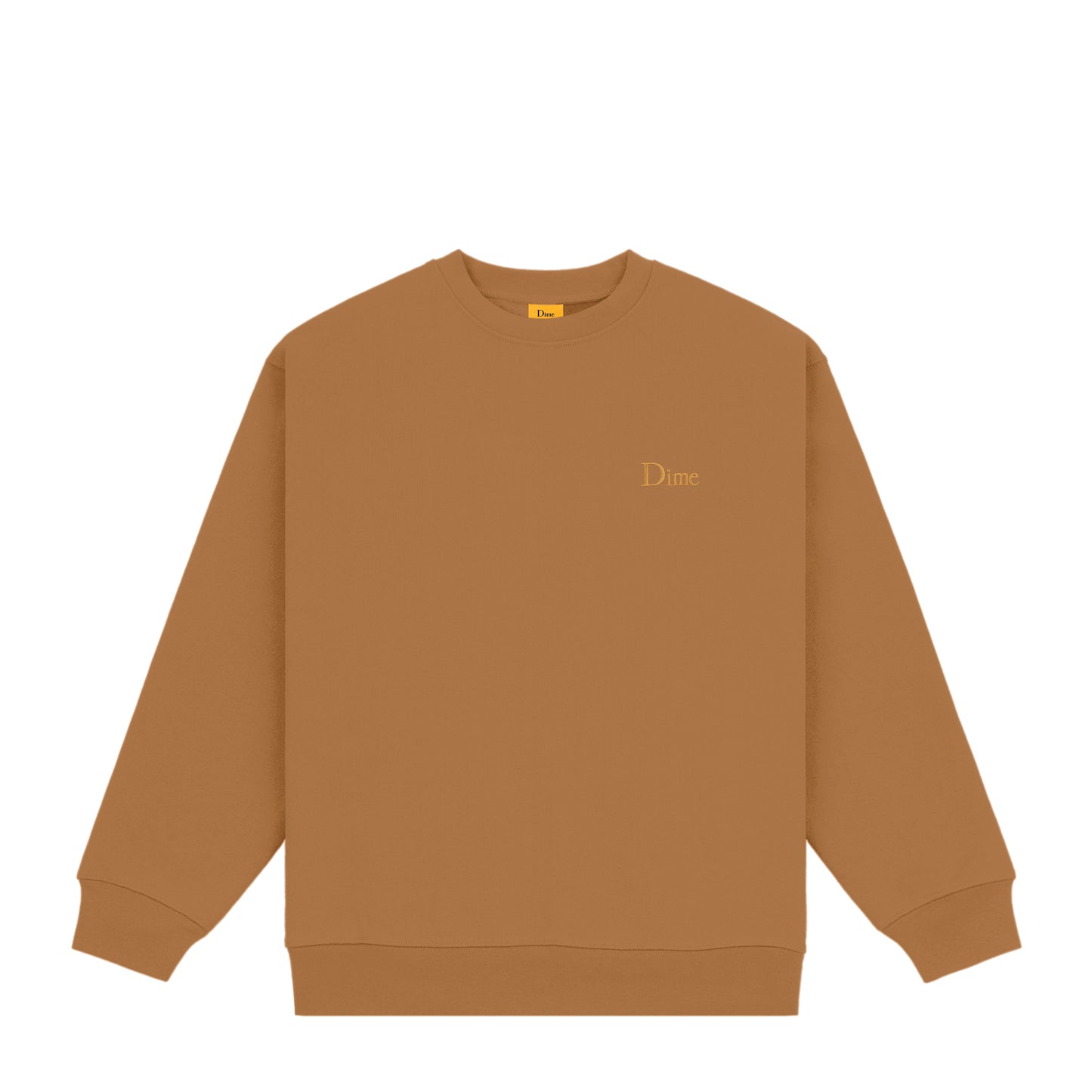 Dime Classic Small Logo Crewneck - Cappuccino