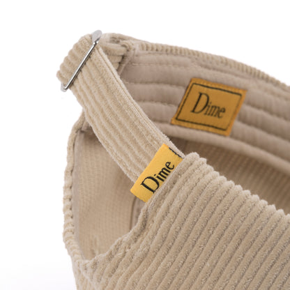 Dime Classic Cord Low Pro Cap - Dark Ivory