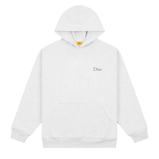 Dime Classic Small Logo Hoodie - Ash