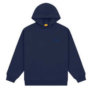 Dime Classic Small Logo Hoodie - Navy – Ninetimes Skateshop