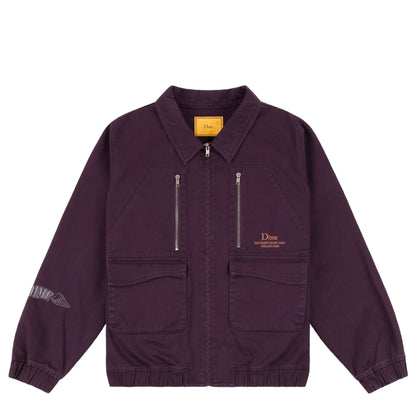 Dime Tom Bomber Jacket - Plum