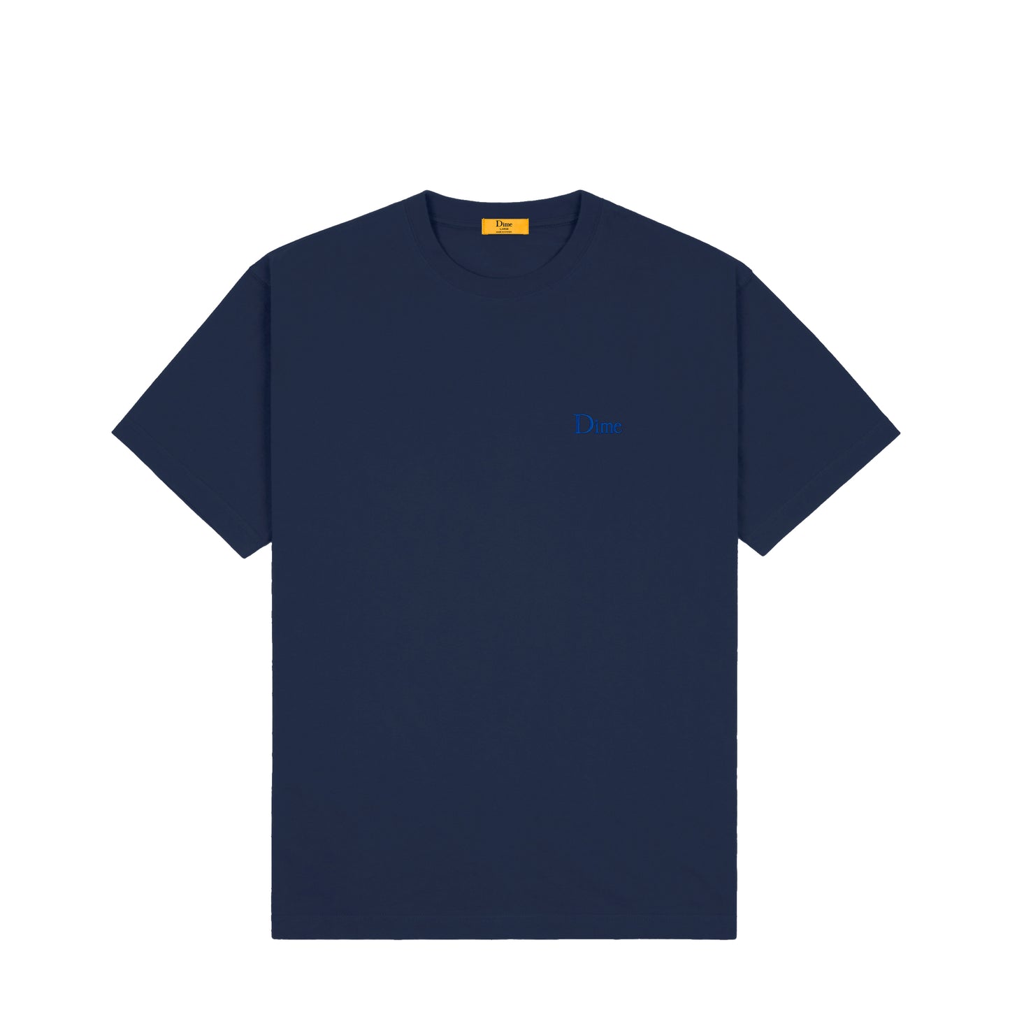 Dime Classic Small Logo Tee - Navy