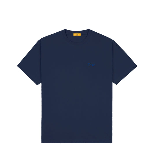 Dime Classic Small Logo Tee - Navy