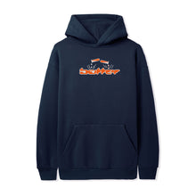 Load image into Gallery viewer, Butter Goods Corrosive Applique Hoodie - Navy