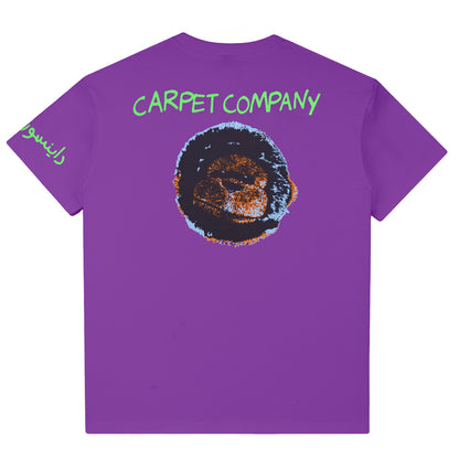 Carpet Company Dinosaur Jr Cow Tee - Purple