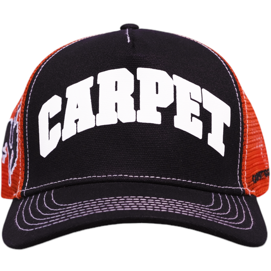 Carpet Company Cowboy Trucker Hat - Black/Brown