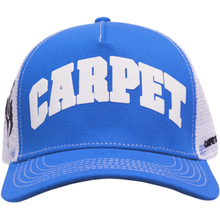 Load image into Gallery viewer, Carpet Company Cowboy Trucker Hat - Blue/White