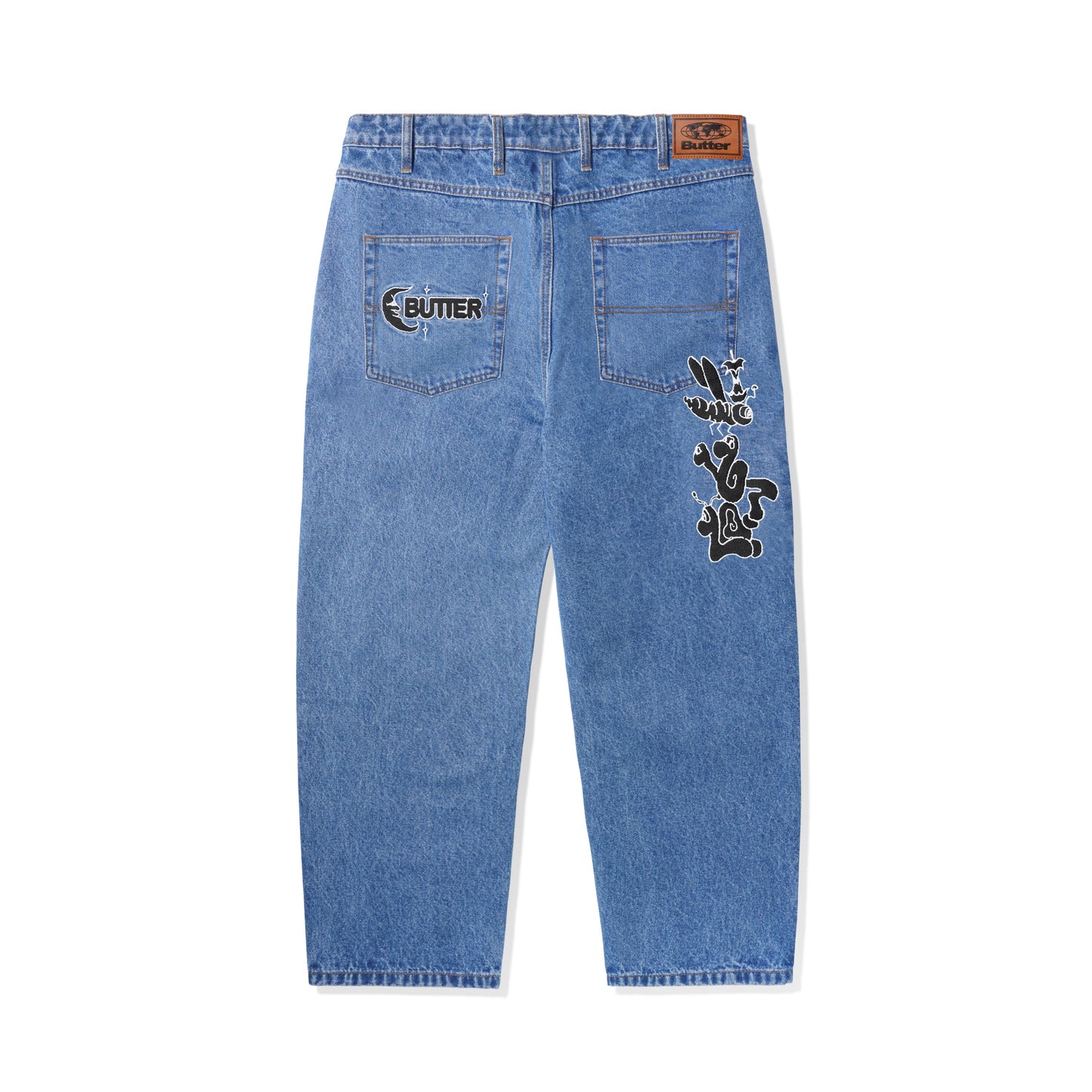 Butter Goods Critter Denim Jeans - Washed Indigo