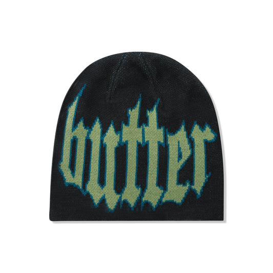 Butter Goods Crop Beanie - Black