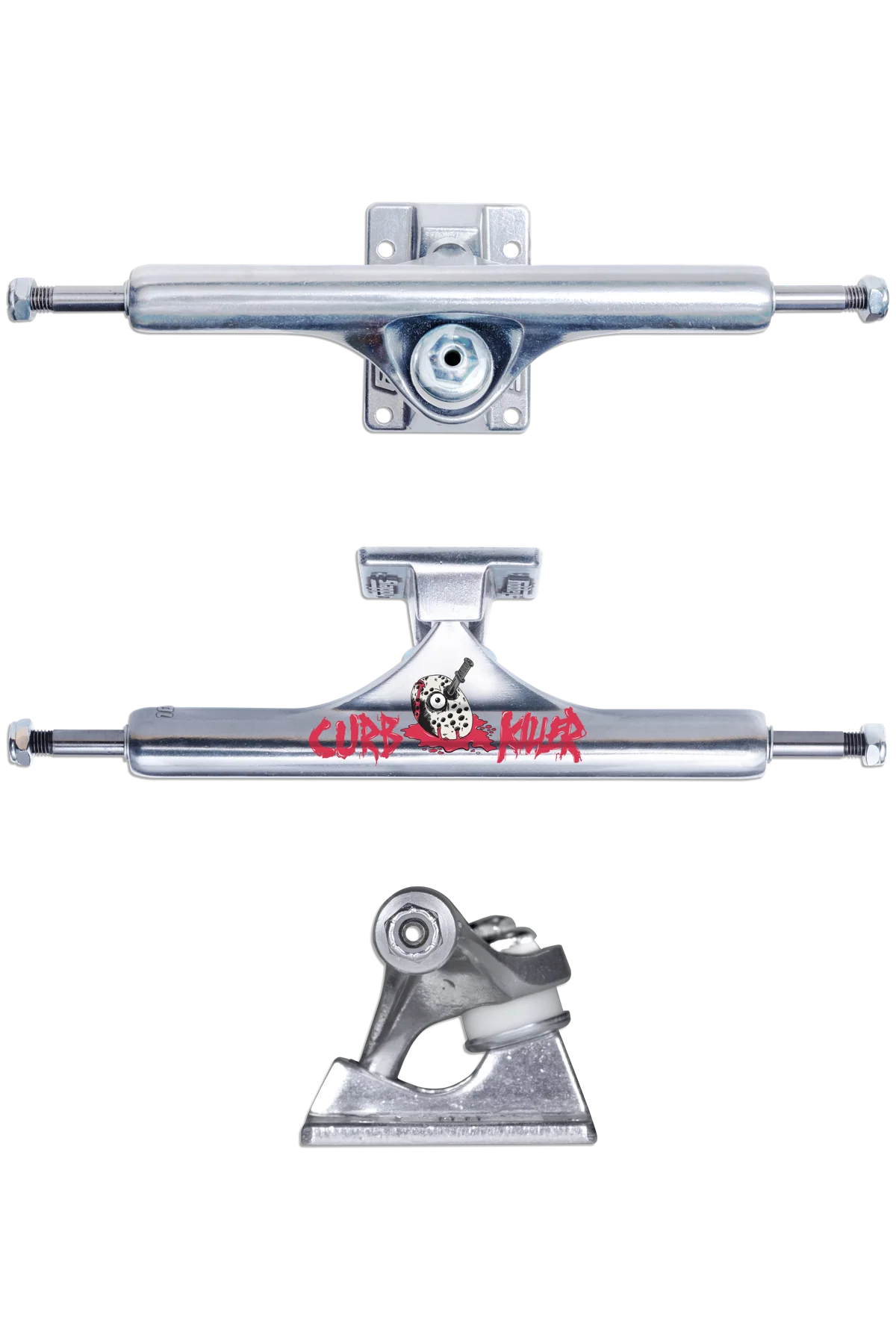 Slappy ST1 Curb Killer II Hollow Inverted Kingpin Trucks - 10