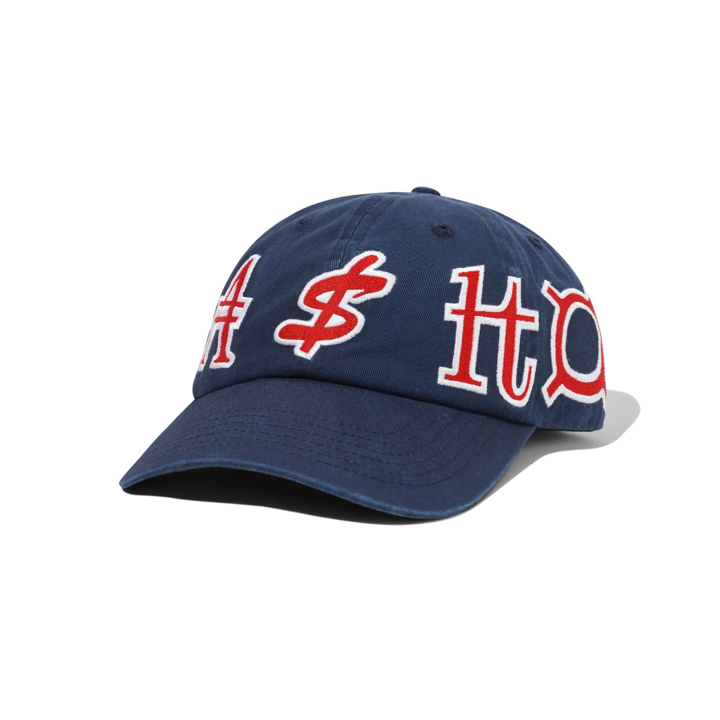 Cash Only Currency 6 Panel Cap - Navy