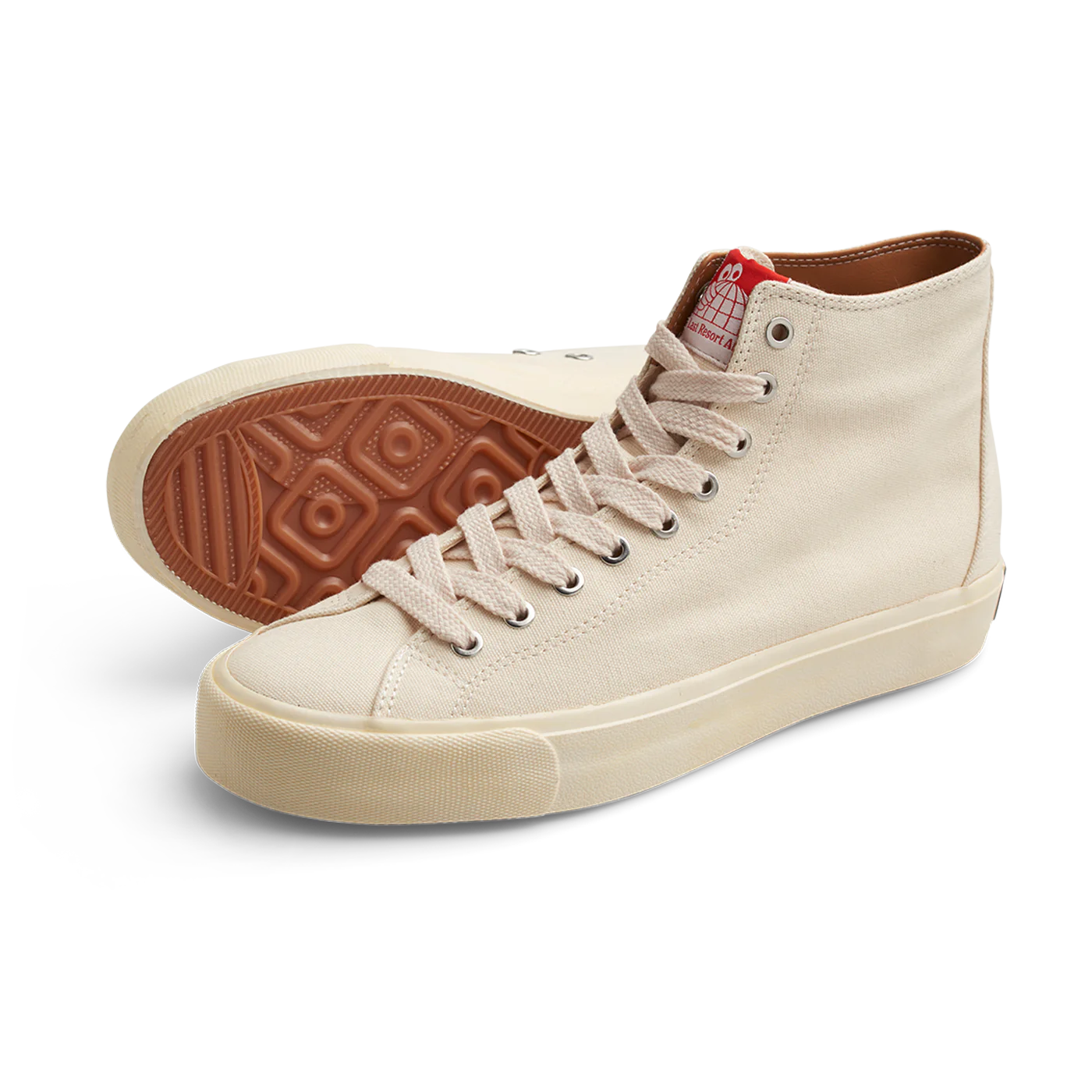 Last Resort VM003 Canvas Hi - White/White