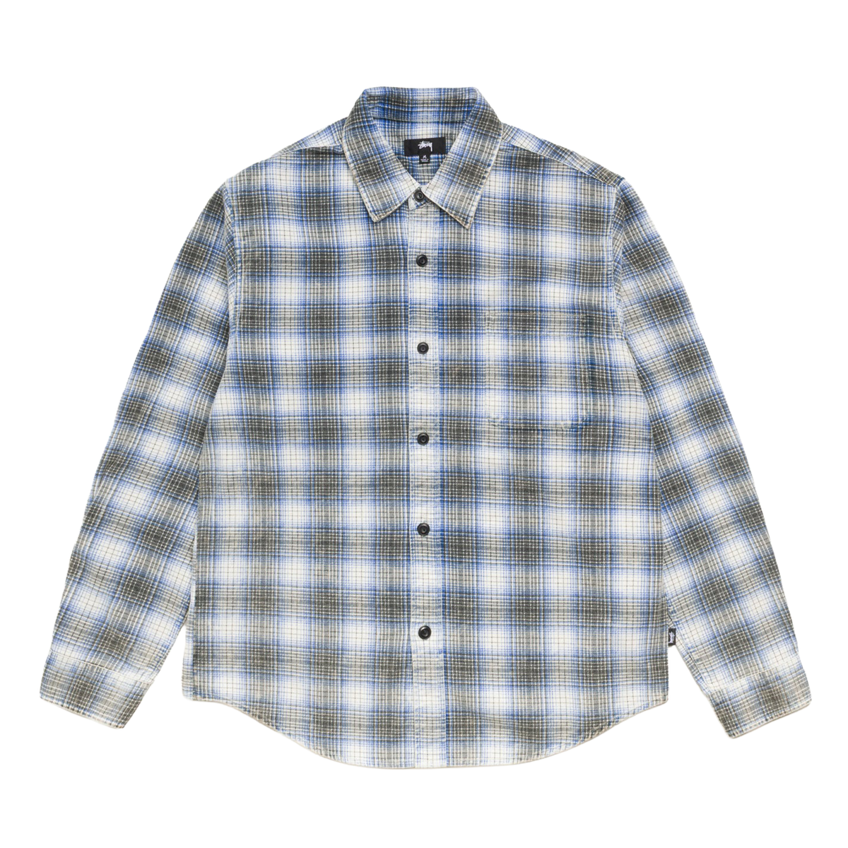 Stussy Dax Plaid Shirt - Blue