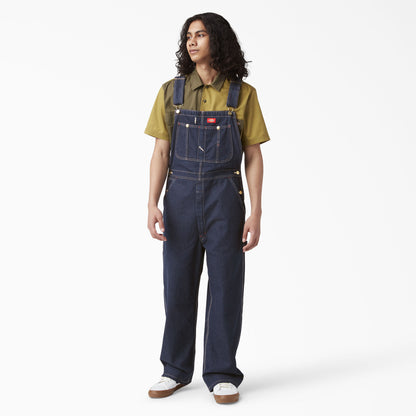 Dickies Classic Bib Overalls - Rinsed Indigo Blue