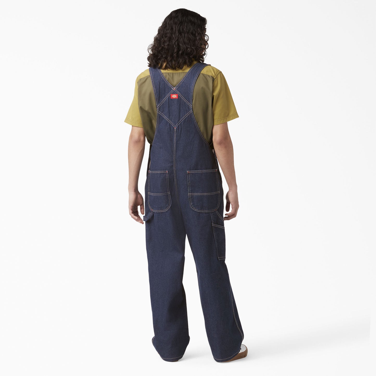 Dickies Classic Bib Overalls - Rinsed Indigo Blue