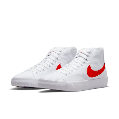 Nike SB Blazer Court Mid - White/University Red
