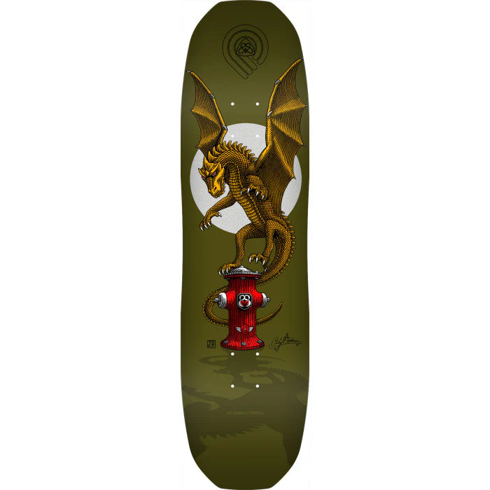 Powell Peralta Anderson Olive Hydrant Flight Deck - 8.4