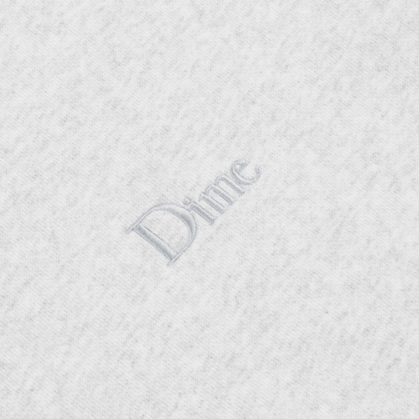 Dime Classic Small Logo Hoodie - Ash