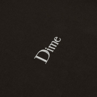 Dime Classic Small Logo Tee - Vintage Black