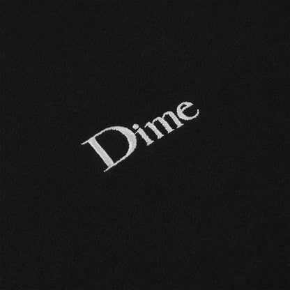 Dime Classic Small Logo Tee - Black