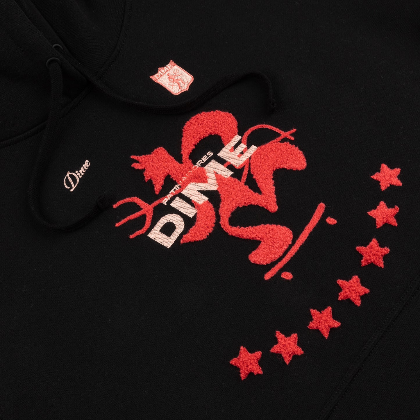 Dime Patinadores Hoodie - Black