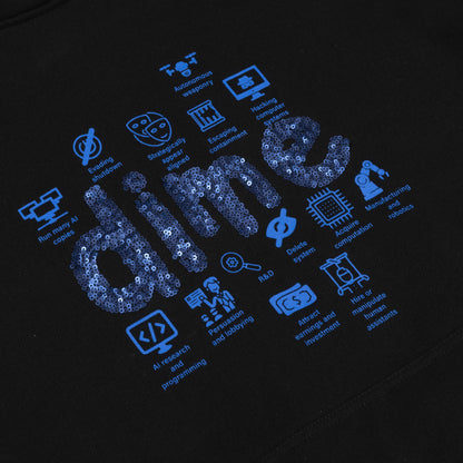 Dime Agi Hoodie - Black