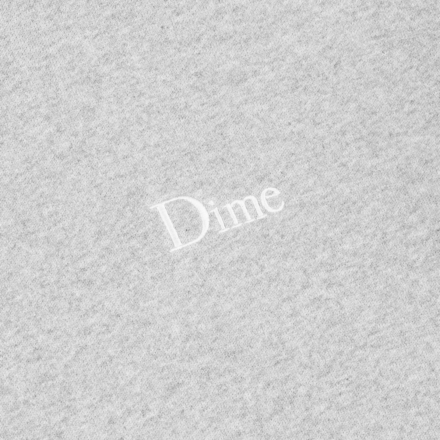 Dime Classic Small Logo Sweatpants - Heather Gray