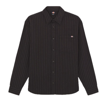 Dickies Service Stripe Work Shirt - Black