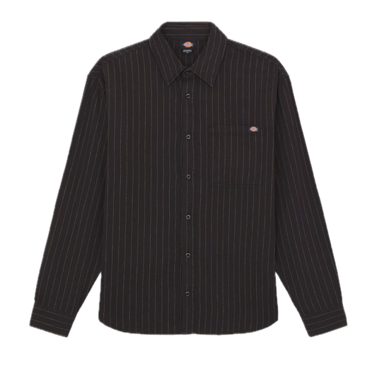 Dickies Service Stripe Work Shirt - Black