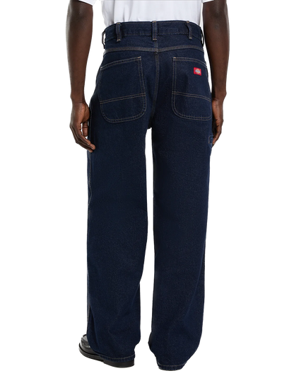 Dickies 958 Baggy Tapered Work Jeans - Rinsed Indigo