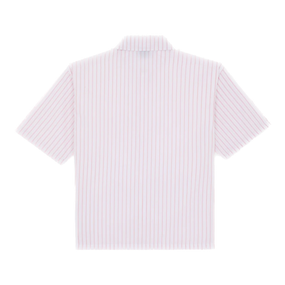 Dickies Venedocia Short Sleeve Stripe Shirt - White
