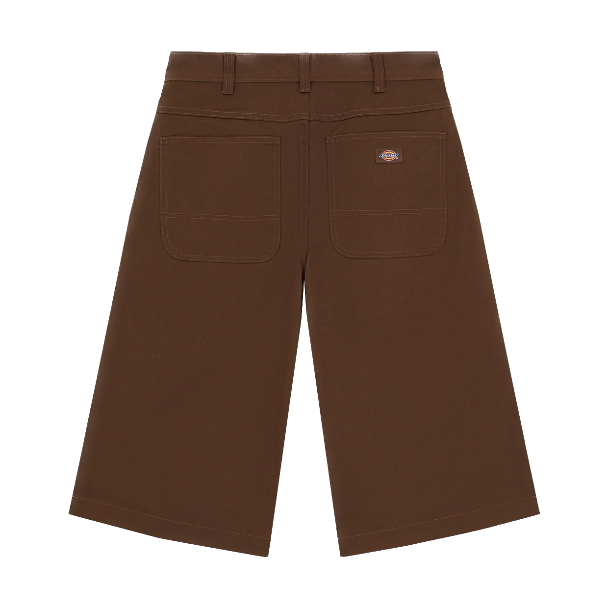 Dickies Union 17-Inch Twill Shorts - Timber Brown