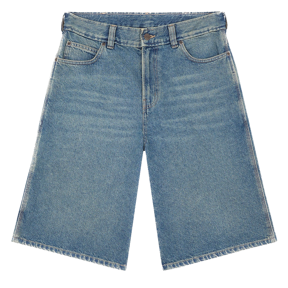 Dickies 958 13" Loose Jean Short - Khaki Tinted Blue