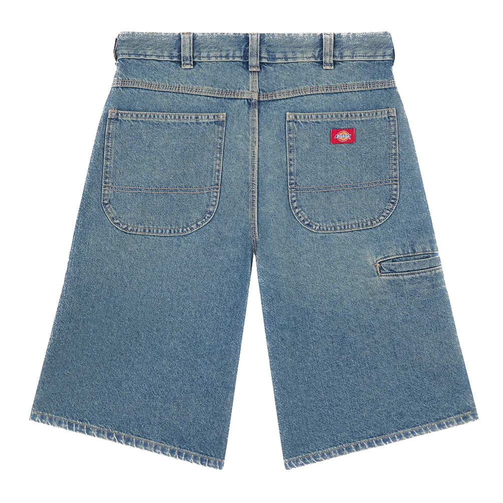 Dickies 958 13" Loose Jean Short - Khaki Tinted Blue