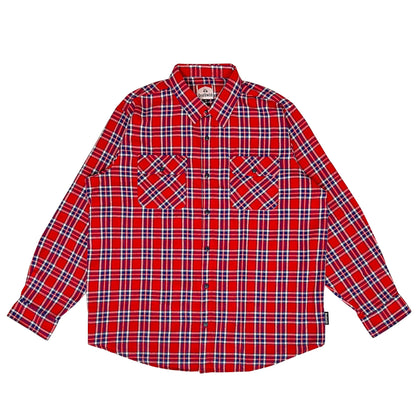 Deathwish Classic Flannel - Red/Blue/White